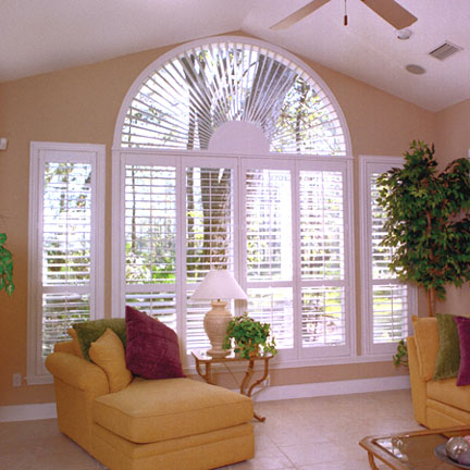 Half circle window shutter San Antonio